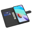 Flip case for Xiaomi Redmi Note 13 Pro+, Wallet, Marble blue
