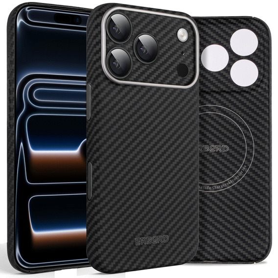 ERBORD Full Kevlar MagSafe Case for iPhone 17 Pro Max