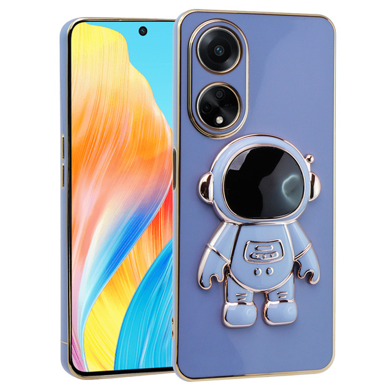 Case for Oppo A98 5G, Astronaut, blue