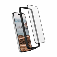 Urban Armor Gear tempered glass for iPhone 17 Pro Max, Glass Shield, with mounting frame