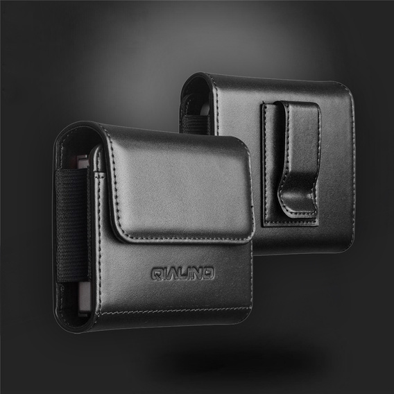 QIALINO Leather belt case for foldable smartphones
