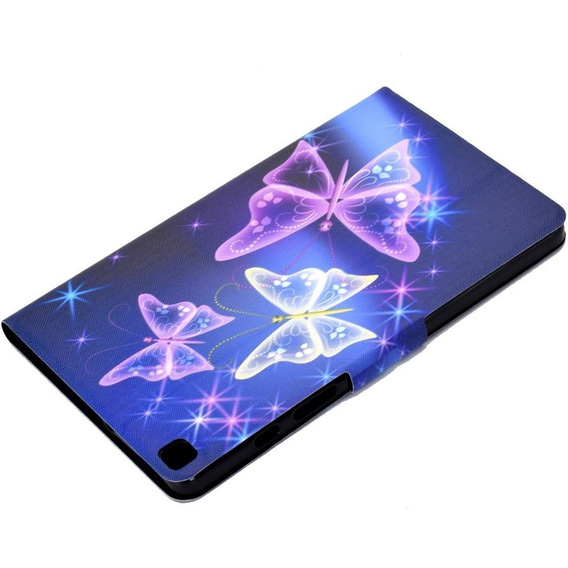 Case for Samsung Galaxy Tab A7 10.4 2020 T500 T505, butterflies, purple