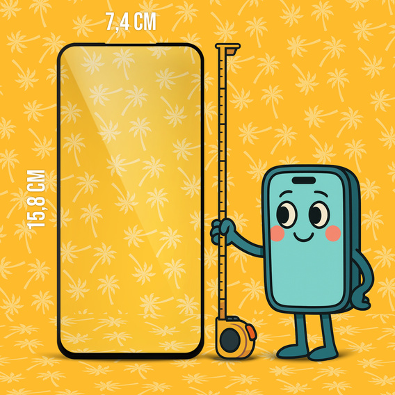 9D Flexi Palm ceramic glass for Samsung Galaxy A55 5G