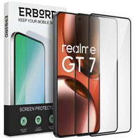 2x Tempered Glass for Samsung Galaxy A15 4G / A15 5G / M15, ERBORD 3D full display