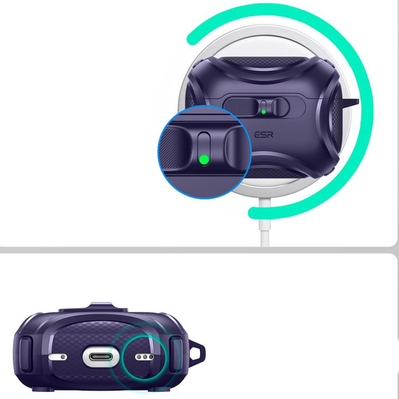 ESR Cyber FlickLock MagSafe Headphone Case for Apple AirPods Pro 3