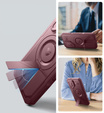 Armored case for Samsung Galaxy S25+ Plus, Dexnor CamProtect MagSafe, red (Two frames)