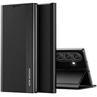Flip case for Samsung Galaxy A35 5G, Side Magnetic, black