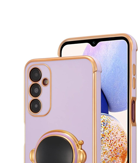 Case for Samsung Galaxy M55 5G, Astronaut, purple