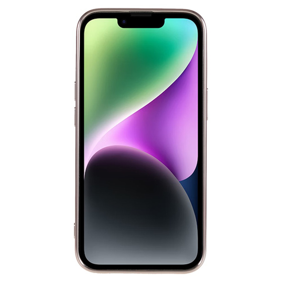 Case for iPhone 14, Electro MagSafe, pink + Screen Glass