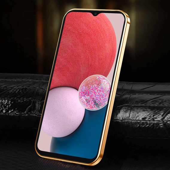 Case for Samsung Galaxy A13 4G, Cowhide Leather, pink