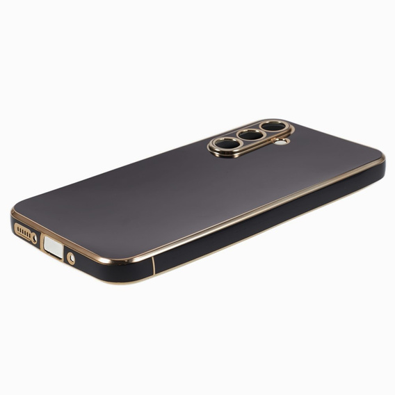 Case for Samsung Galaxy S24, Glamour CamShield, black