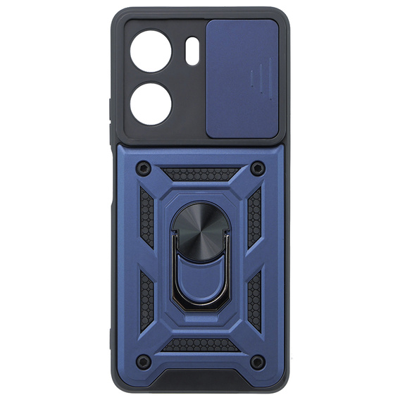Case for Xiaomi Redmi 13C / Poco C65, CamShield Slide, blue