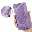 Flip case for OnePlus Nord 4, Butterfly, purple