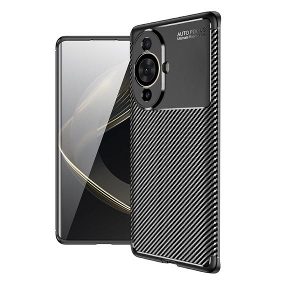 Case for Huawei Nova 11 Pro, Carbon Gel, black