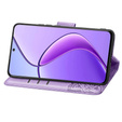 Flip case for Realme 12, Butterfly, purple