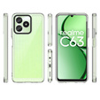 Case for Realme C63, Fusion Hybrid, transparent