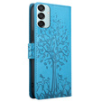 Flip case for Samsung Galaxy M15 5G, Tree, blue