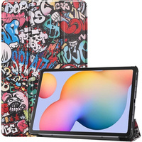 Case for Samsung Galaxy Tab S6 Lite, Smartcase, graffiti