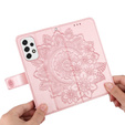 Flip case for Samsung Galaxy A53 5G, Mandala Flower, pink rose gold