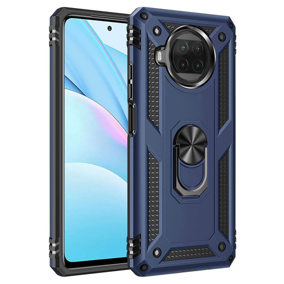 Armor Case for Xiaomi Mi 10T Lite, Nox Case Ring, blue