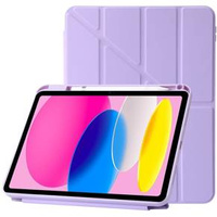 Case for iPad 10.9" 2022 (10 gen.), Origami, purple