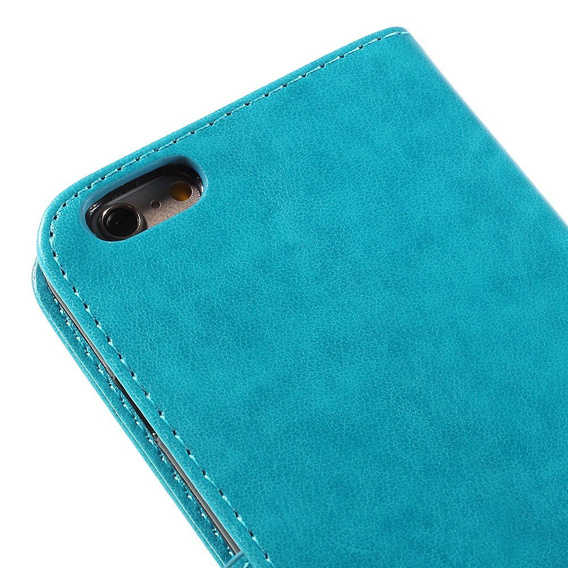 Flip case for iPhone 6/6S 4.7, Butterfly, blue