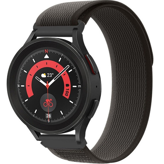 Nylon strap for Samsung Galaxy Watch Active 22mm, Grey