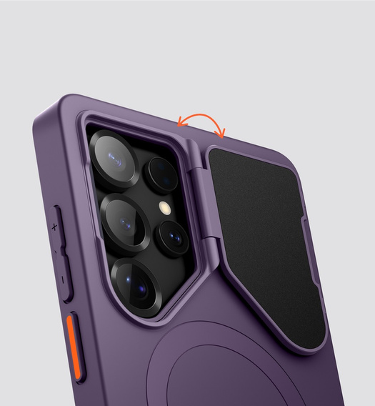 Case for Samsung Galaxy S25 Ultra, Suritch Shockproof, for MagSafe, purple