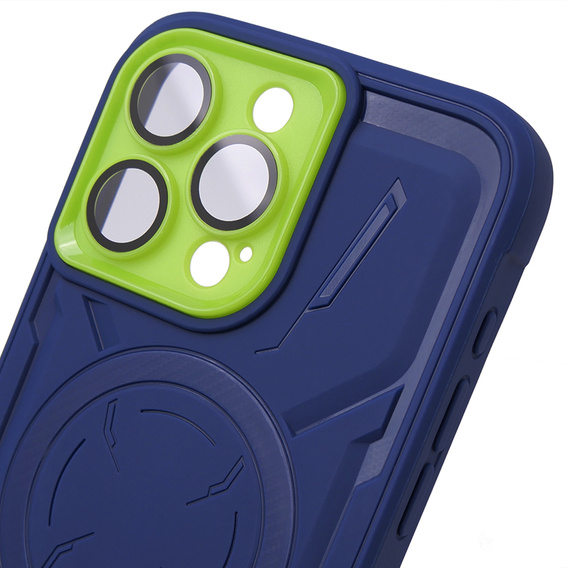 Case for iPhone 15 Pro Max, ERBORD Armor Mag, blue