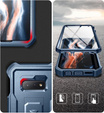 Armored case for Samsung Galaxy S10e, Dexnor Full Body, dark blue