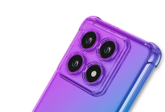 Case for Xiaomi 14T, Gradient Dropproof, Purple / blue