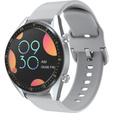 22mm Silicone strap with buckle for Huawei Watch GT / Watch GT2 - Grey