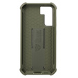 Armored case for Samsung Galaxy S21 FE, Dexnor Full Body, green