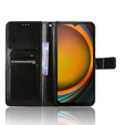 Flip case for Samsung Galaxy Xcover 7, Crazy Horse Wallet, black