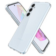 Spigen case for Samsung Galaxy A35 5G, Ultra Hybrid, transparent + 9H Tempered Glass