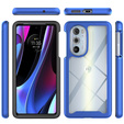 Case for Motorola Edge 30 Pro, Shockproof, with film, blue
