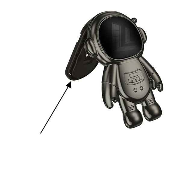 Case for Samsung Galaxy A15 4G / 5G, Glitter Astronaut, black