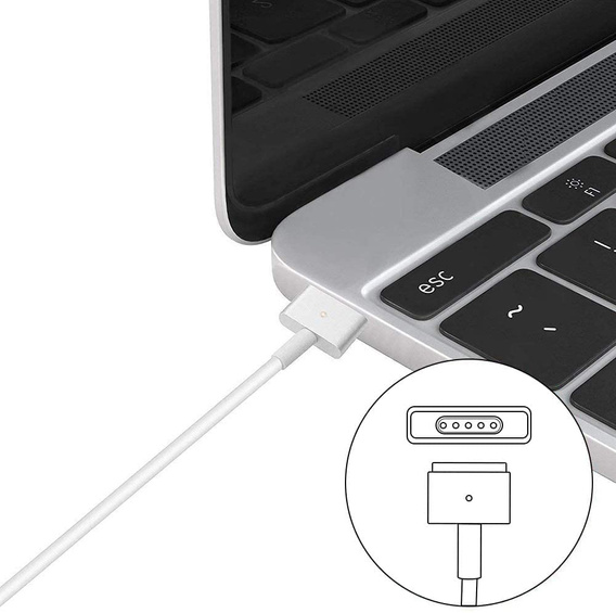 45W power adapter for Apple Macbook Air 11/13 14.85V 3.05A with Magsafe 2 ‘T’ cable