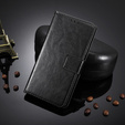 Flip case for Oukitel WP6, Crazy Horse Wallet, black