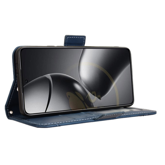 Flip case for Xiaomi 14T, Card Slot, dark blue