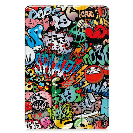 Case for Huawei MatePad 11.5, Smartcase, graffiti