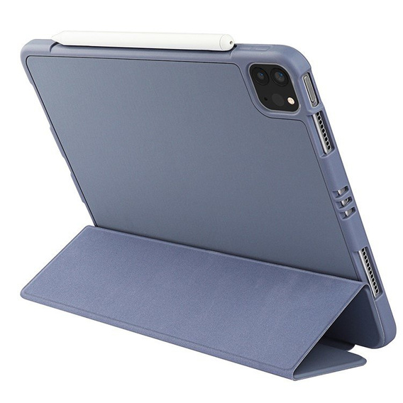 Case for iPad Pro 11 2021/2022, Smartcase with stylus space, purple