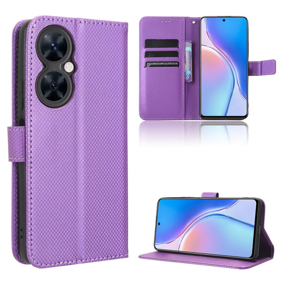 Flip case for Huawei Nova 11i, Wallet Smart Magnet, purple