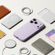 Ringke Case for iPhone 17 Pro Max, Silicone Magnetic MagSafe, Light Purple