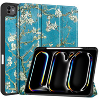 Case for iPad Pro 13" 2024 (7 gen.), Smartcase, sakura