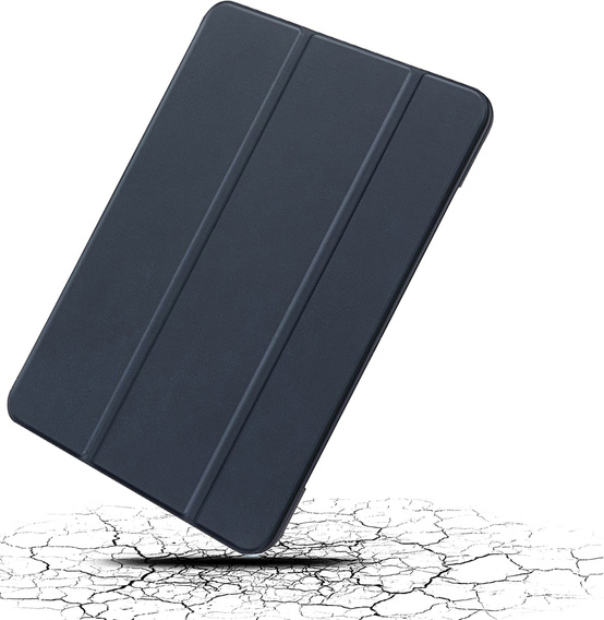 Case for iPad 10.9 2022 10 Gen, Smart Pencil, with space for stylus, dark blue