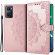 Flip case for Realme 9i / Oppo A96, Mandala, pink rose gold