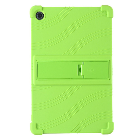 Silicone case for Lenovo Tab M10 Plus 10.6 Gen 3 TB-125F TB-128F, Impact, armor, green