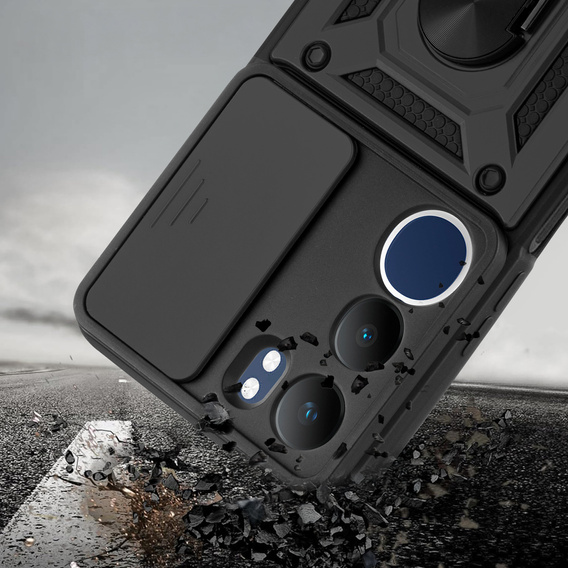 Case for Vivo Y19s, CamShield Slide, black