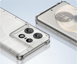 Case for Motorola Edge 50 Pro, Fusion Hybrid, transparent